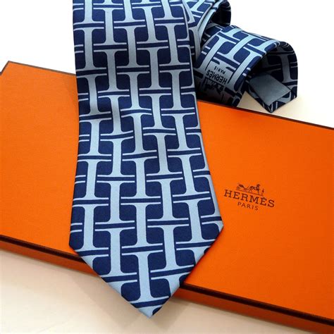 ebay hermes silk ties|hermes silk ties for men.